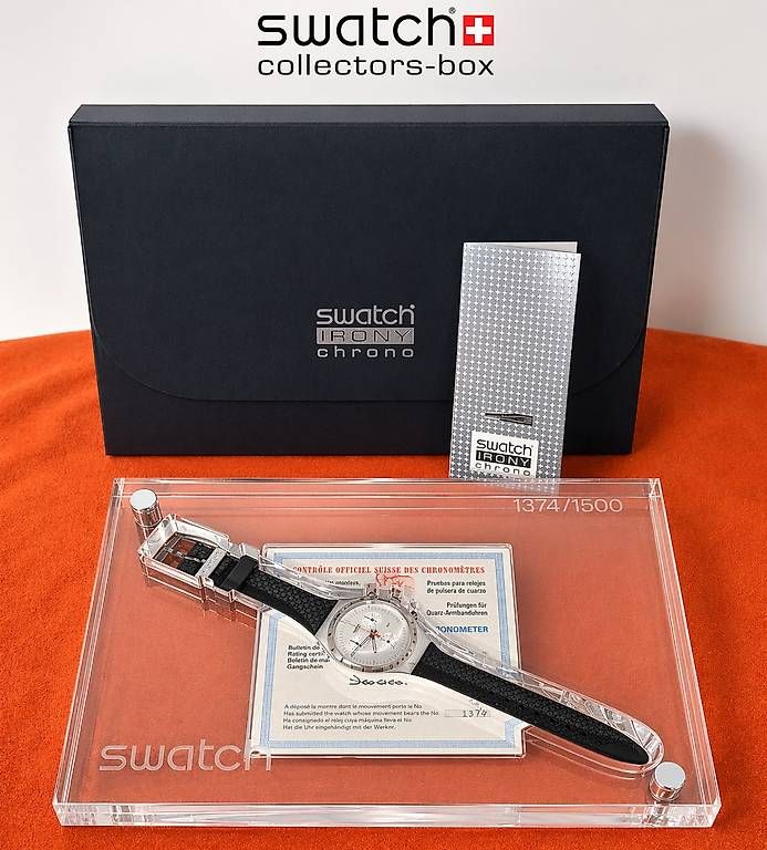 Orologi: Swatch Irony Chrono Chronometer Set 1500 Stk – Usato da Uster venduto da barkingarky01