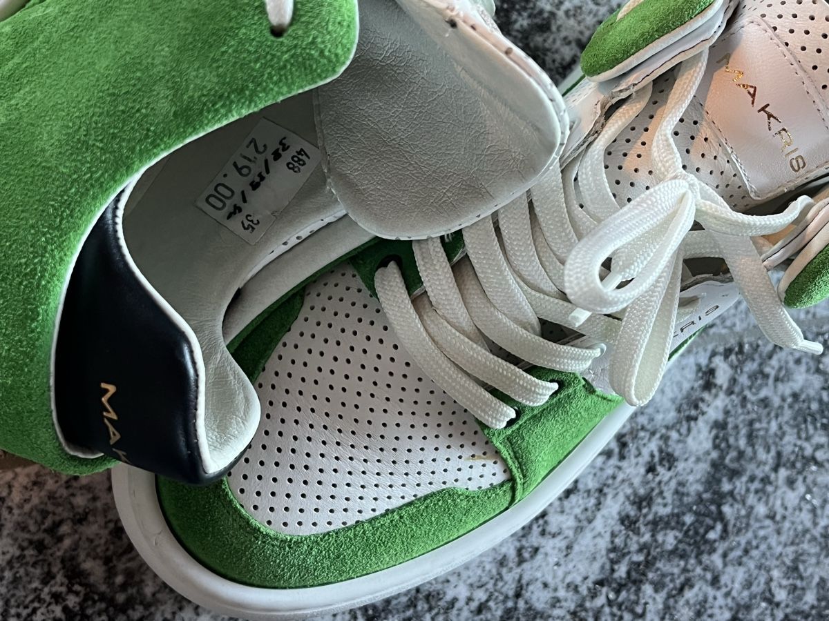 Damenschuhe: Sneaker, grün, von MAKRIS – Gebraucht aus Chur von Moca17 1