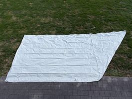 Blache von Vorzelt mit Keder