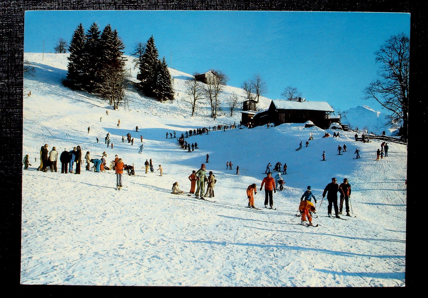 Cartoline postali: BEATENBERG Skilift Waldegg – Usato da Jona venduto da philajona