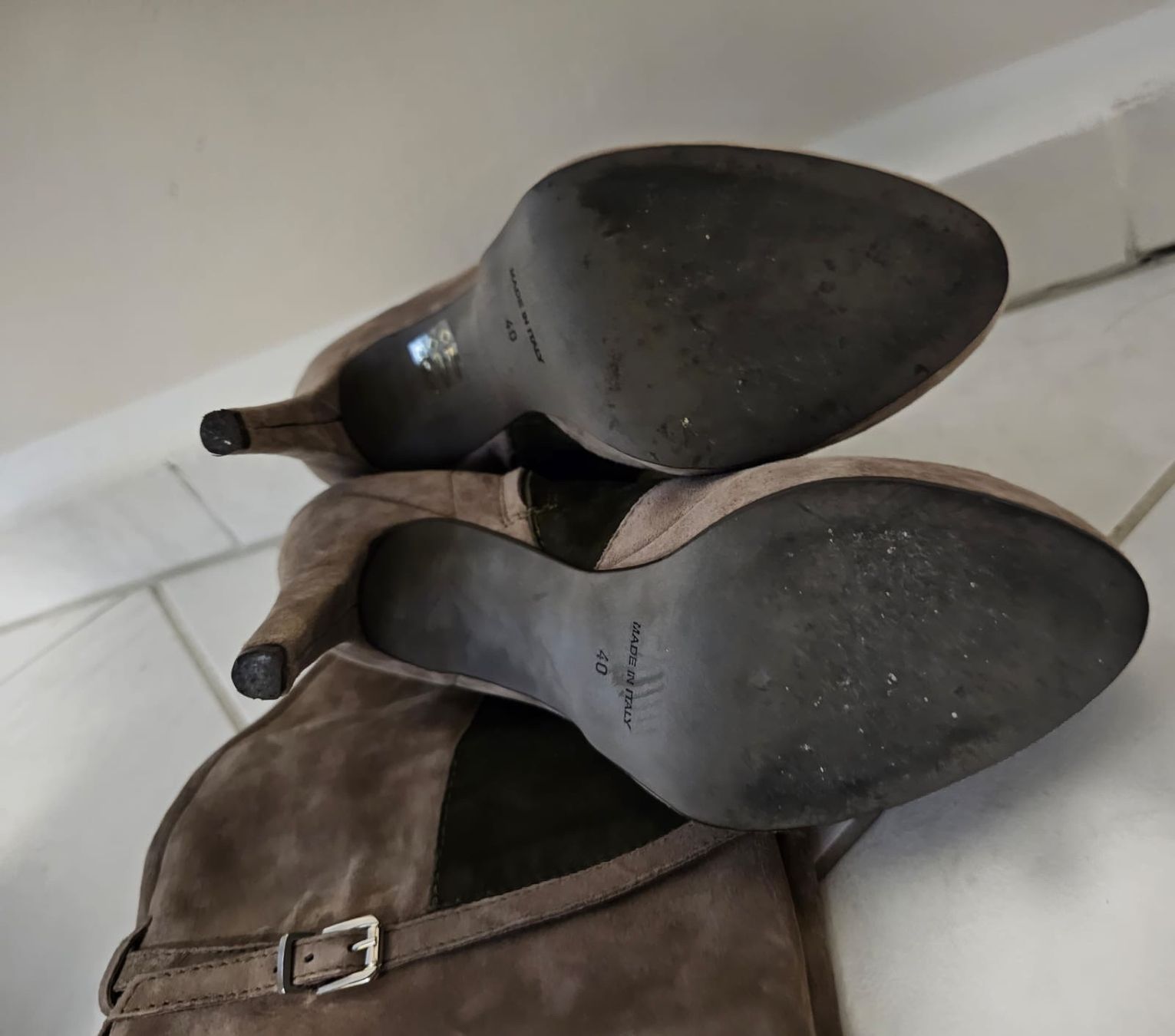 Damenschuhe: Wildleder Stiefel – Neu (gemäss Beschreibung) aus Steinmaur von Kiki_m240 4