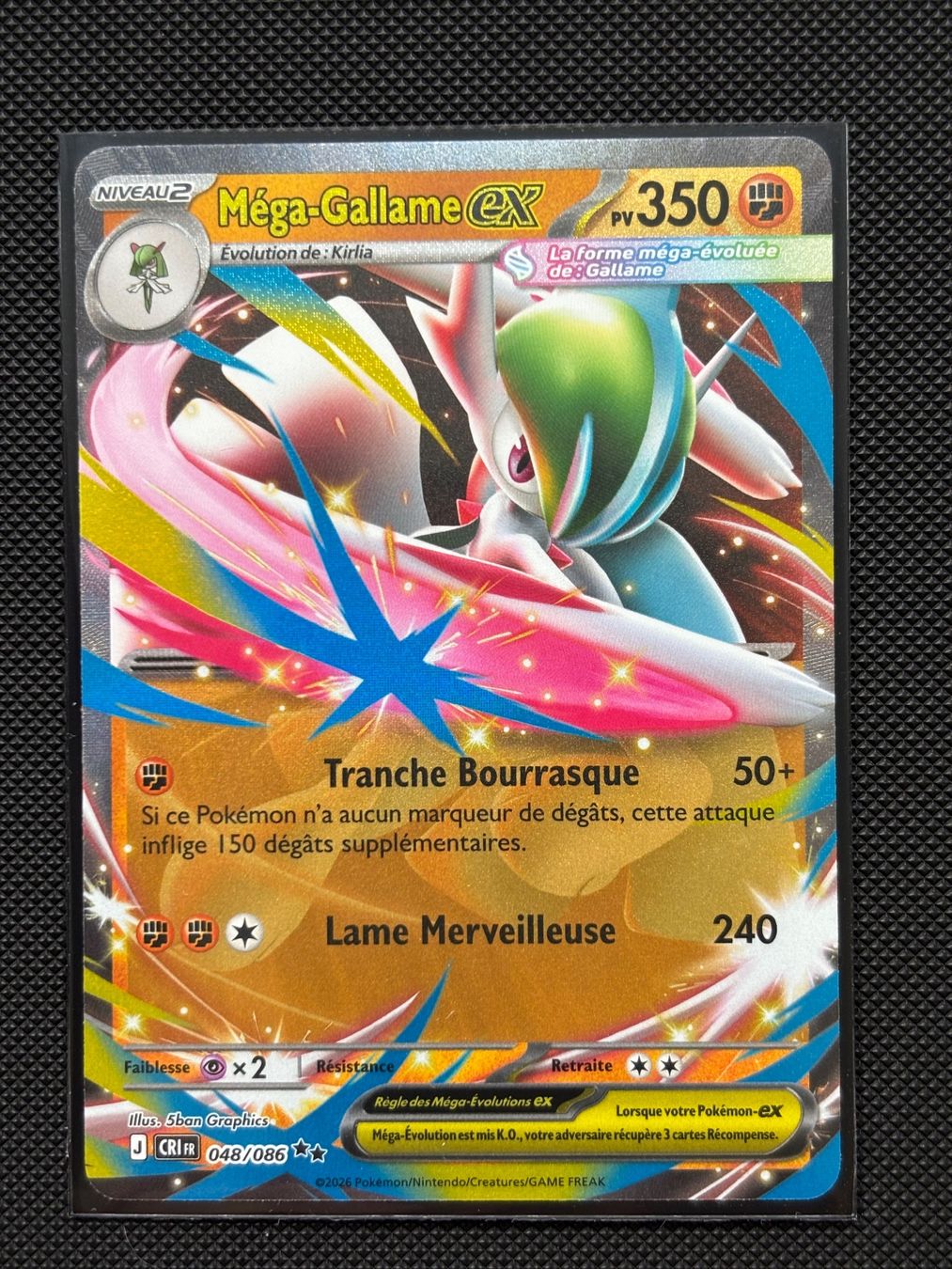 Pokémon Carte collezionabili: Fr - Méga-Gallame Ex 048/086 - Pokémon – Nuovo (secondo la descrizione) da Neuchâtel venduto da caraadrynn