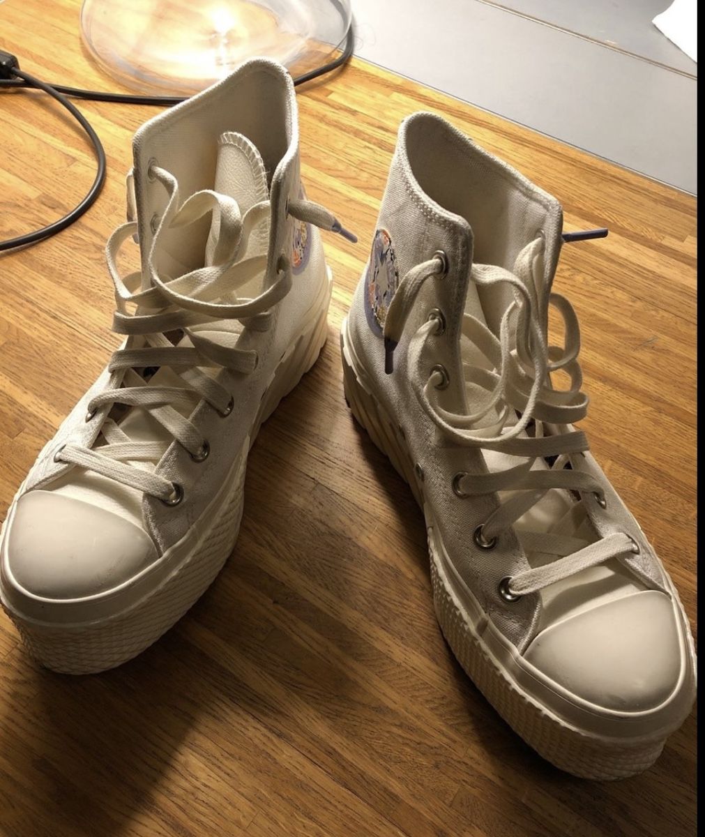 Converse Scarpe da donna: High Converse - 39 - We are stronger together – Usato da Zürich venduto da Dellia_W 2