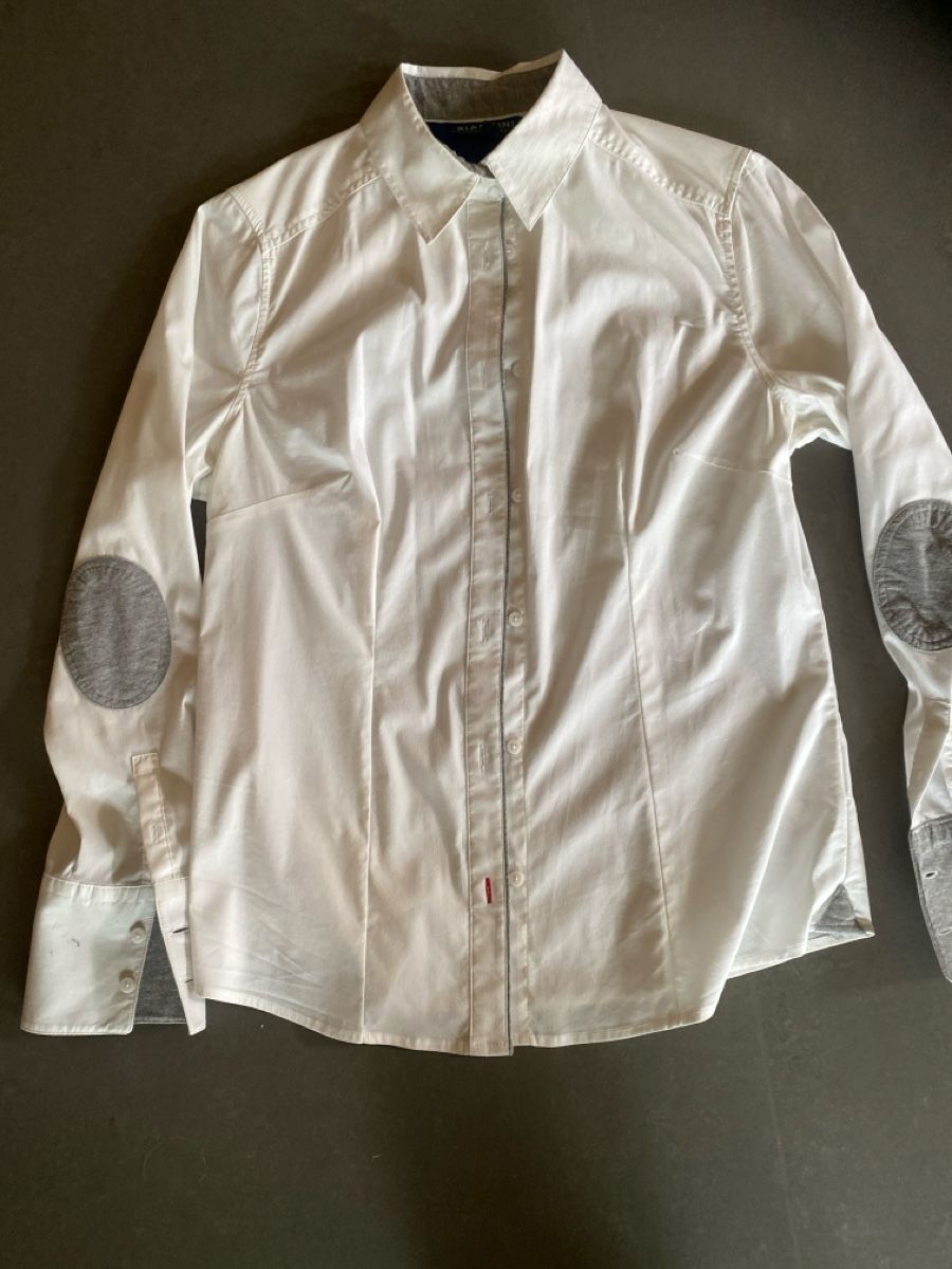 Camicie: Biaggini Herrenhemd Gr.38 weiss – Usato da Dallenwil venduto da kavogt6
