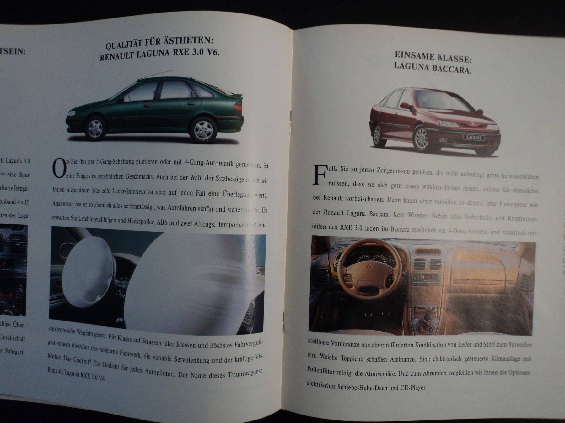 Renault Documenti: Prospekt Renault Programm Twingo I Clio Williams R9 Laguna – Usato da Schwarzenburg venduto da modelCARama 5
