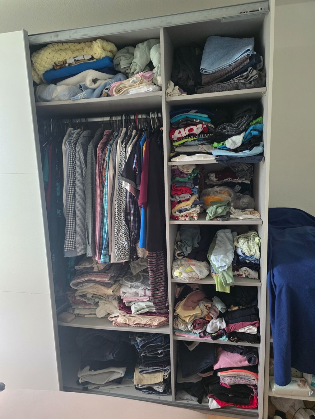 Guardaroba: Grosser weisser Kleiderschrank – Usato da Ebmatingen venduto da gab_cbw9 3