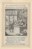 Kupferstich, Jan Luiken, De Tinnegieter