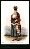 Freiburg /Schweiz, Freiburger Tracht, De
