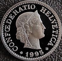10 Rappen 1995 pp / aus Münzsatz