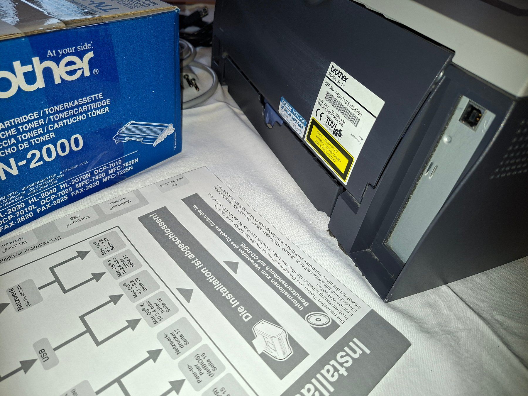 Brother Drucker: Brother Laserdrucker HL-2030 – Gebraucht aus Emmen von a843059 5