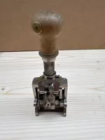 Historischer Paginierstempel Metall Holz gebrauchter Zustand