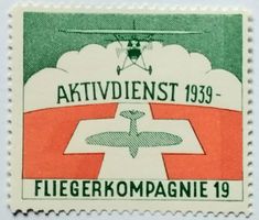 Flieger Kompanie 19, grün, 2.WK, Wi Fl 106