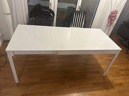 IKEA EKEDALEN Ausziehtisch weiss 120/180x80, top Zustand