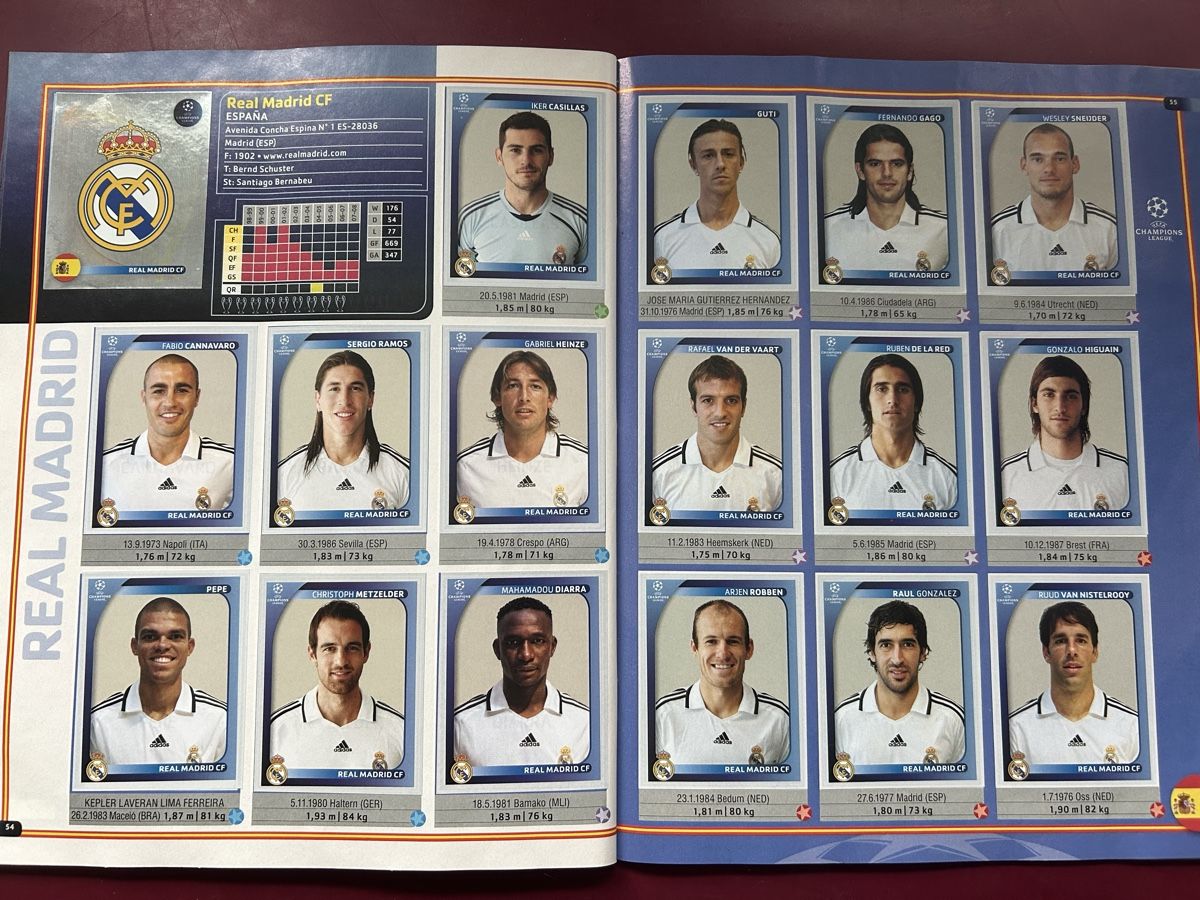Panini Album: Panini Champions League 2008-2009 – Nuovo (secondo la descrizione) da Binningen venduto da Flagello 9