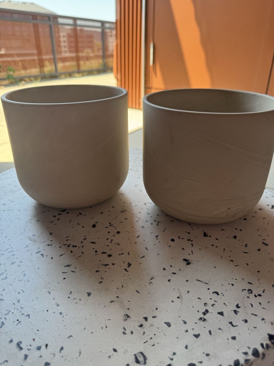 Ikea Vasi per fiori: 2x beiger Blumentopf – Usato da Zürich venduto da kat_ww7d