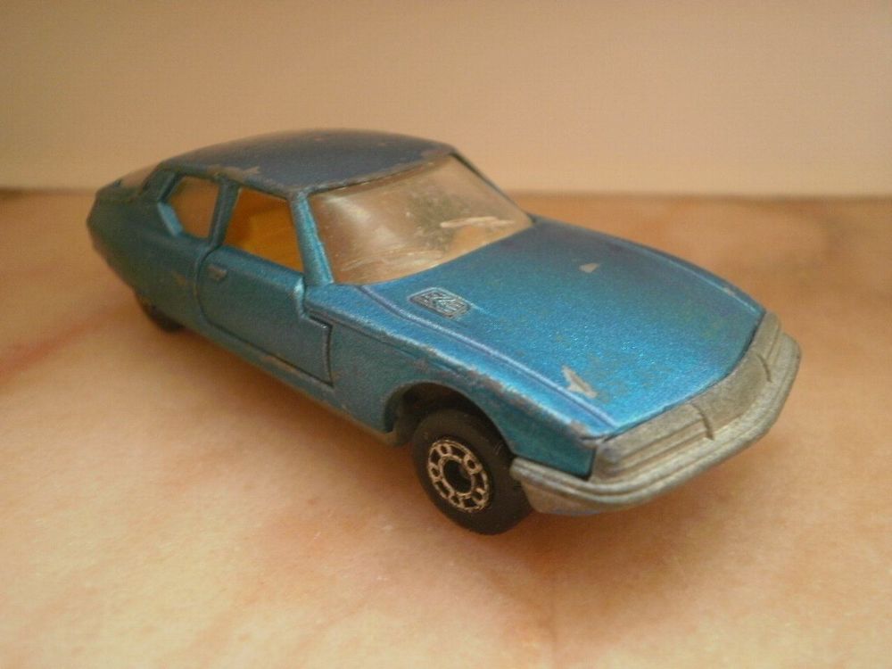 Miniature Matchbox Speed Kings K33 - Citroën SM Rouge 1971, échelle 1/43, Made In England - Occasion