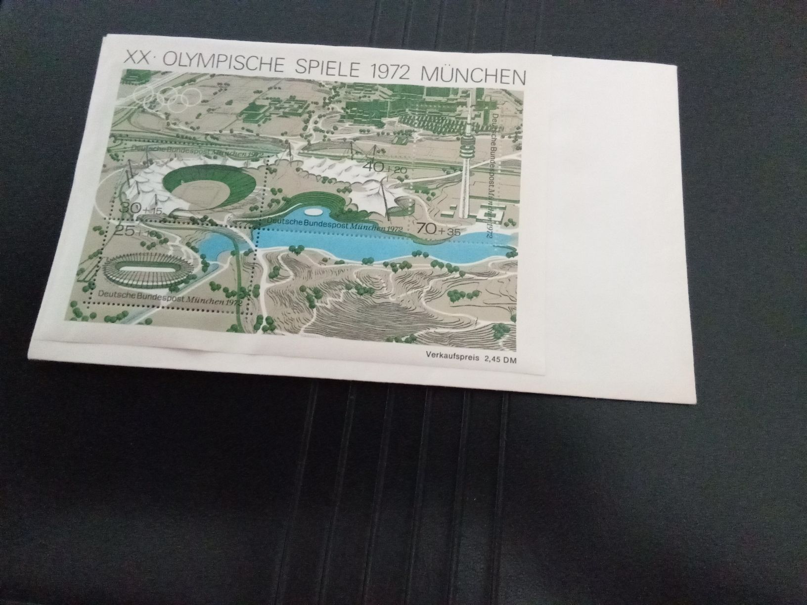 Alle Briefmarken: OLYMPISCHE SPIELE MÜNCHEN 1972 – Gebraucht aus Muri BE von Alk 1
