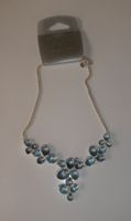 Collier Fleuri Bleu Turquoise - Élégance,  neuf