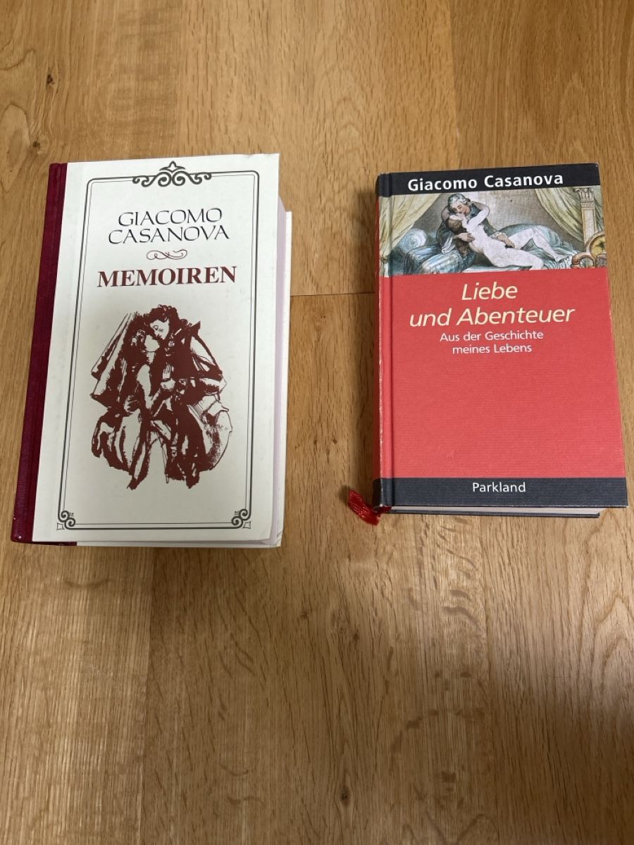 Libri: Casanova Bücher – Usato da Amlikon-Bissegg venduto da Rahelbr5