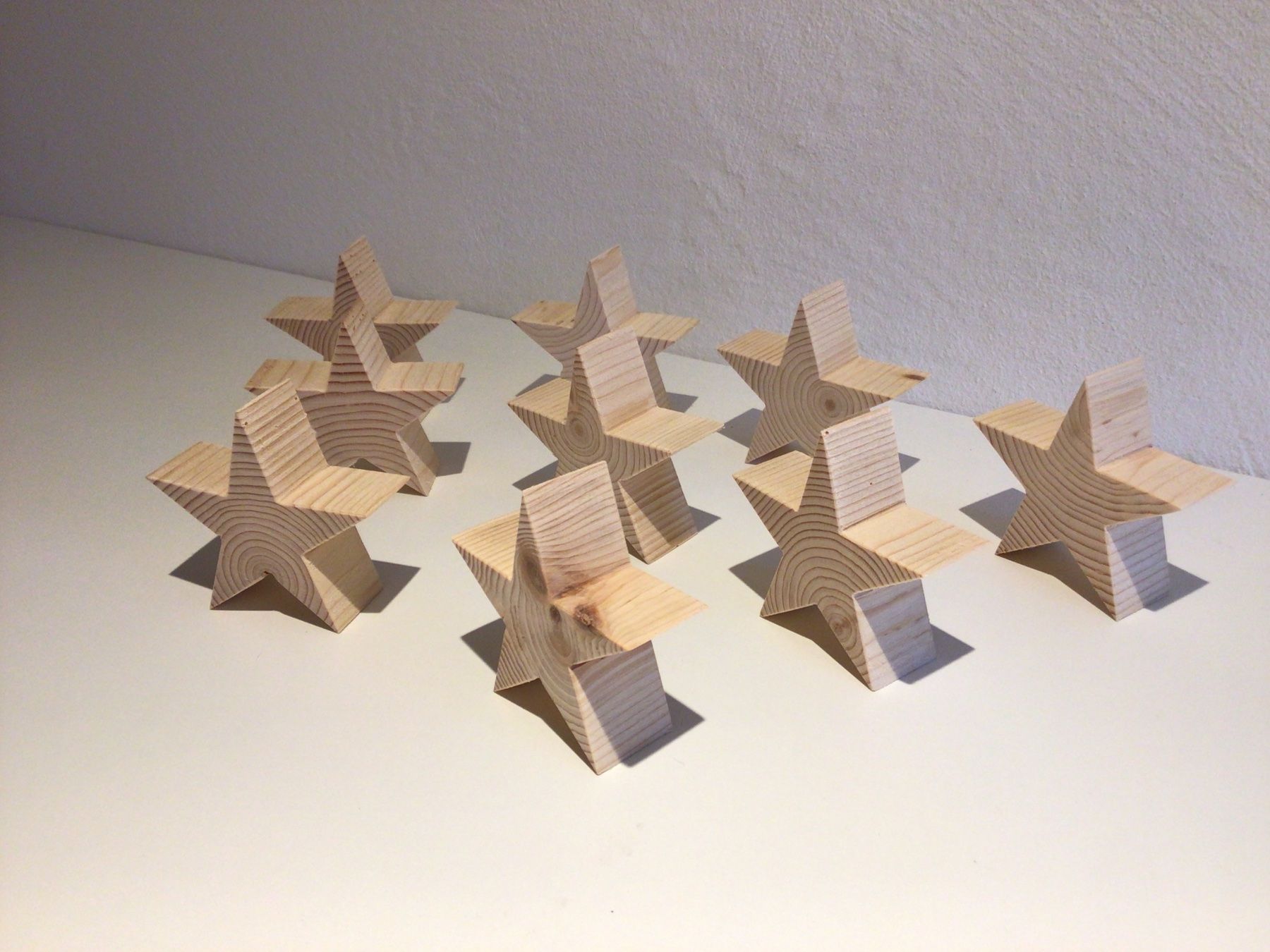 Tutte le decorazioni: 9 Holzsterne Tanne – Nuovo (secondo la descrizione) da Benken SG venduto da Hagli76 2