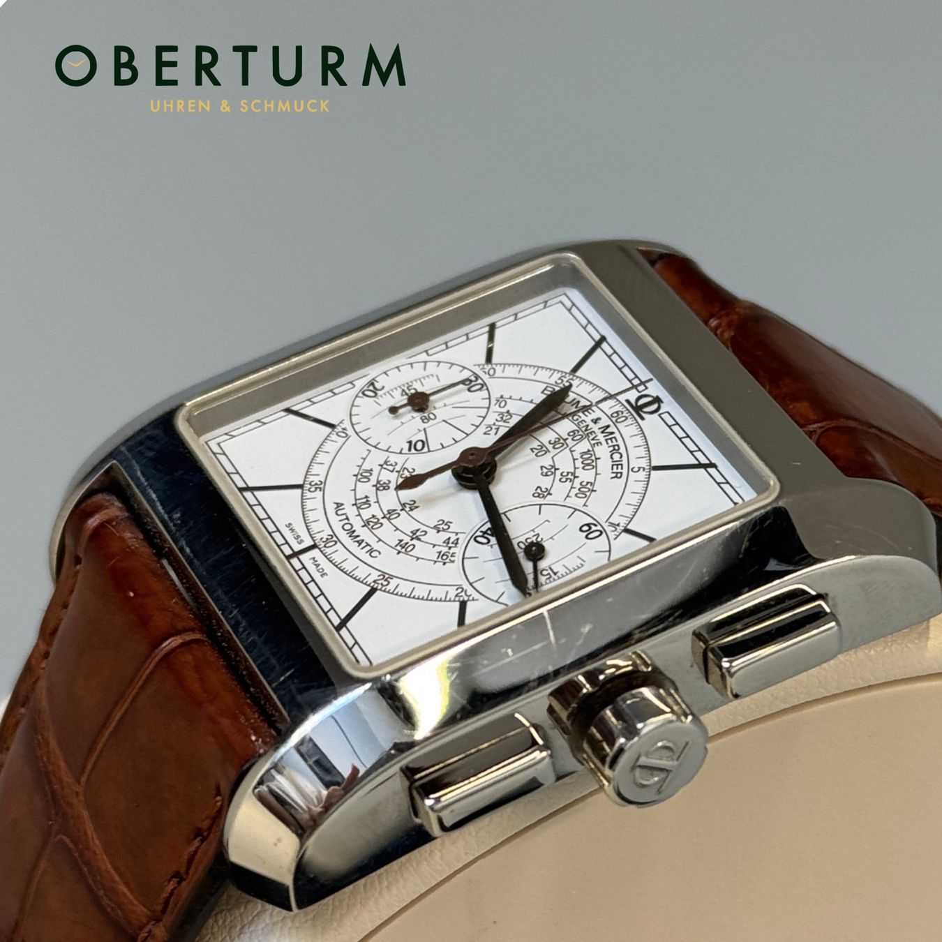 Baume & Mercier Orologi: Baume & Mercier Hampton GM Chronograph Ref. 65530 – Usato da Brugg AG venduto da Oberturm 1