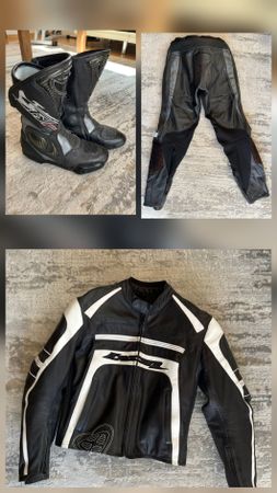 Motorrad Lederkombi