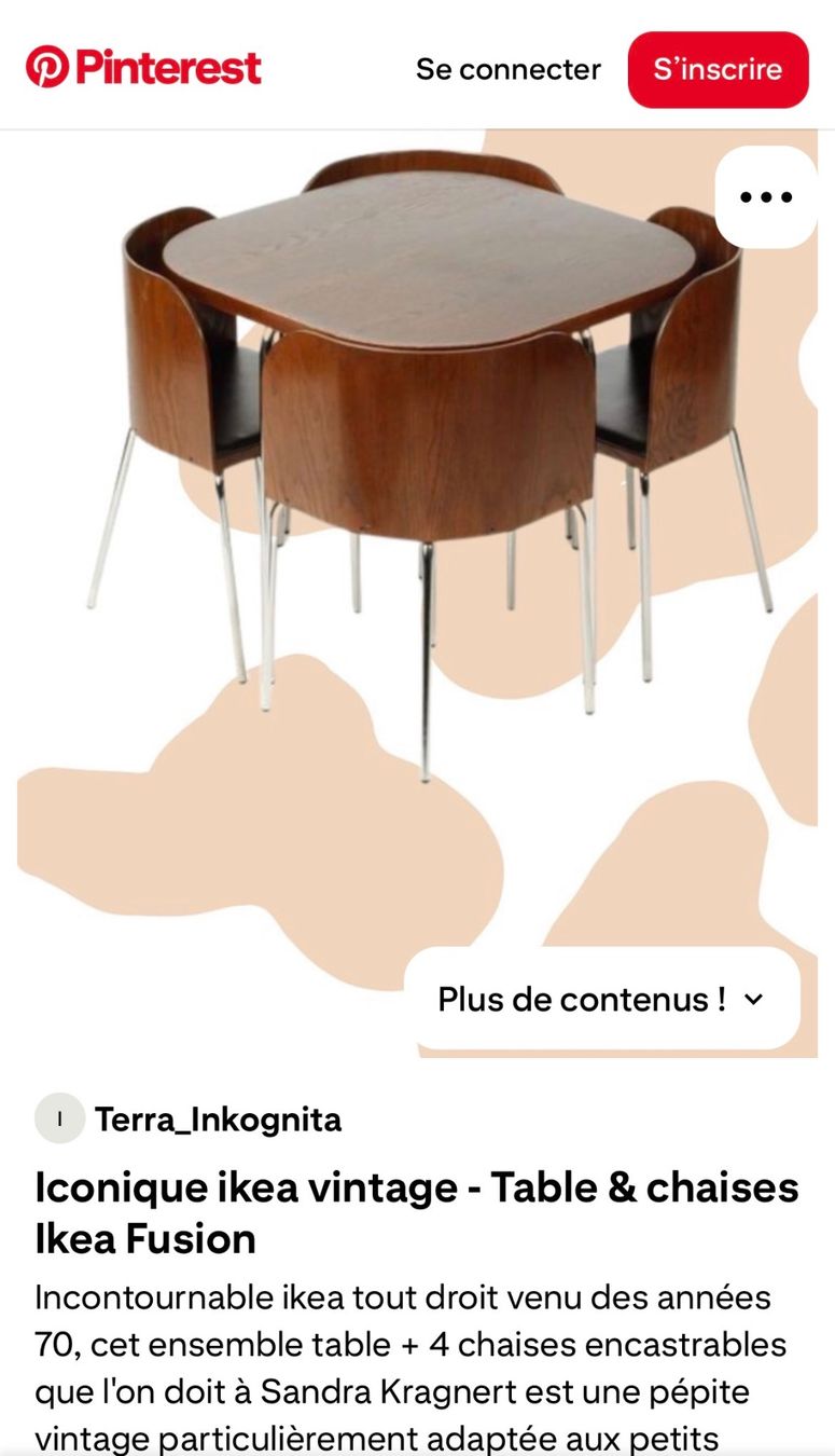 Ikea Tischset: Sandra kragnert design table IKEA vintage collector – Gebraucht aus Ardon von flowergirl01