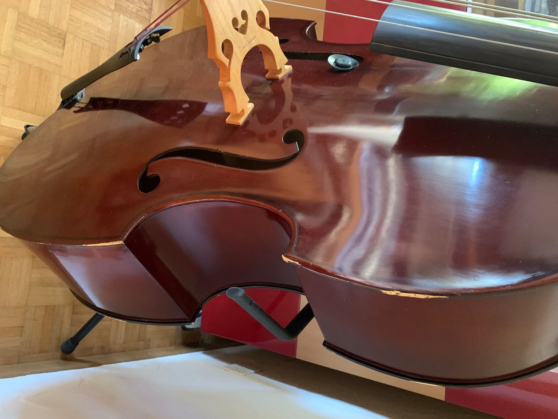 Strumenti musicali: Kontrabass 1/2 Mark Schuler Rothenturm – Usato da Auenstein venduto da Stevezee 4