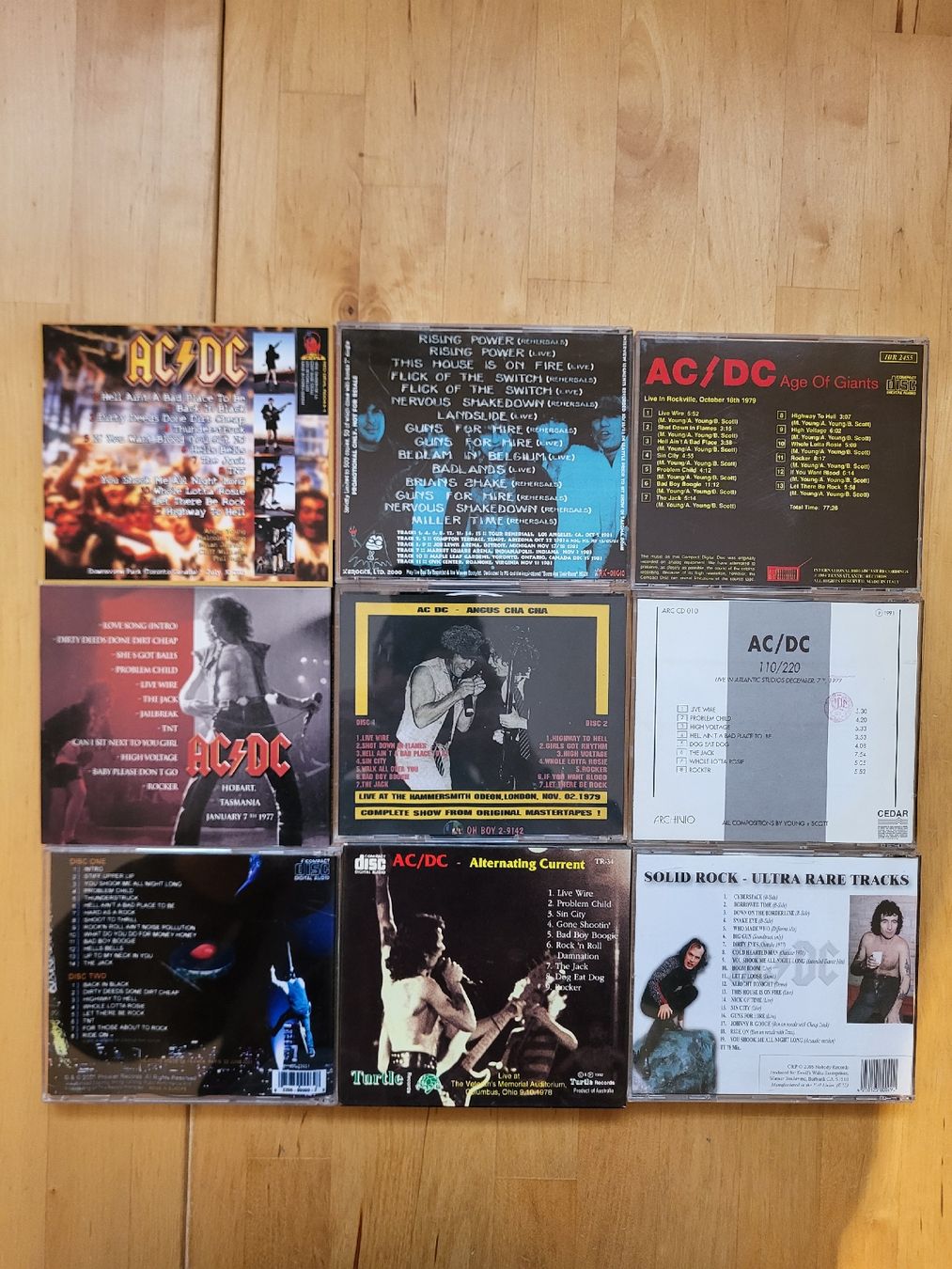 CDs: AC/DC CD Sammlung, 9 Stk – Gebraucht aus Liestal von sale66 1
