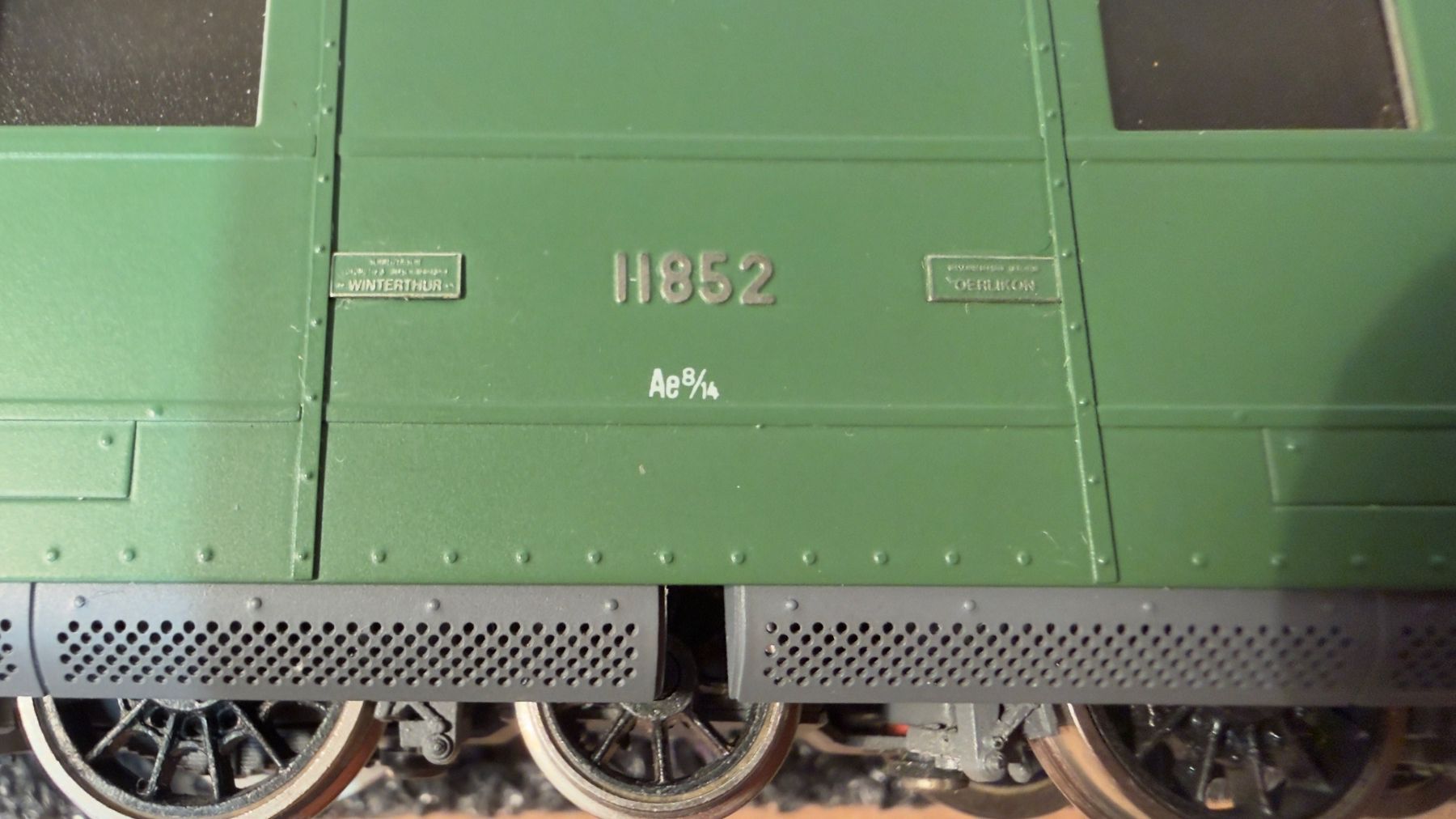 Fulgurex Modellini di ferrovie: Fulgurex Ae 8/14 H0 / DC Messing – Usato da Schlieren venduto da rat_lq6b 7