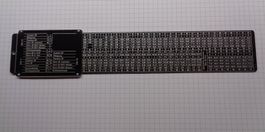 Gewinde-Daten-Schieber / 250x50mm
