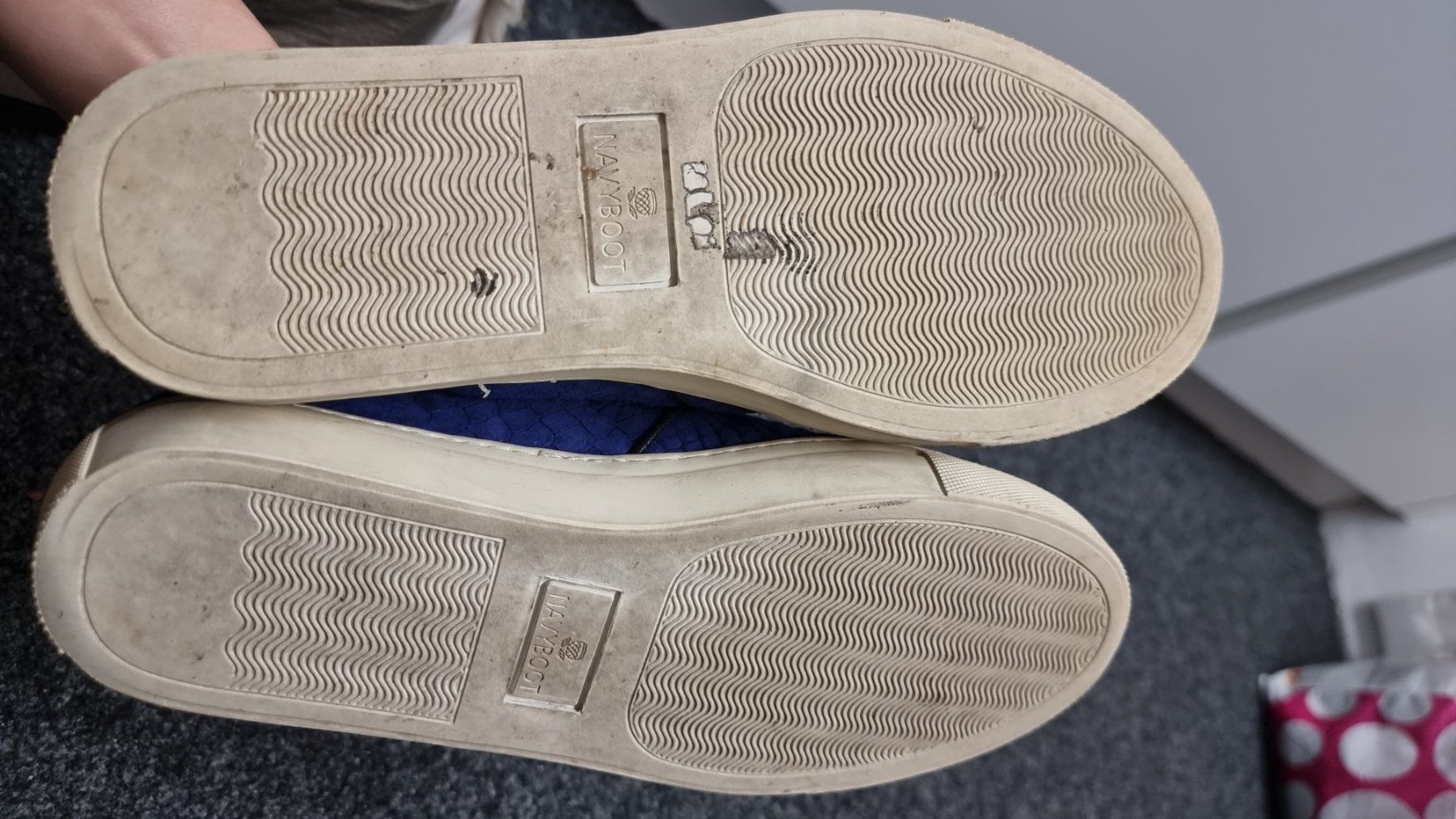 Navyboot Scarpe da donna: Navyboot Slip-on, Leder, Ultramarinblau, Gr. 40 – Usato da Basel venduto da abalou98_secondhand 3