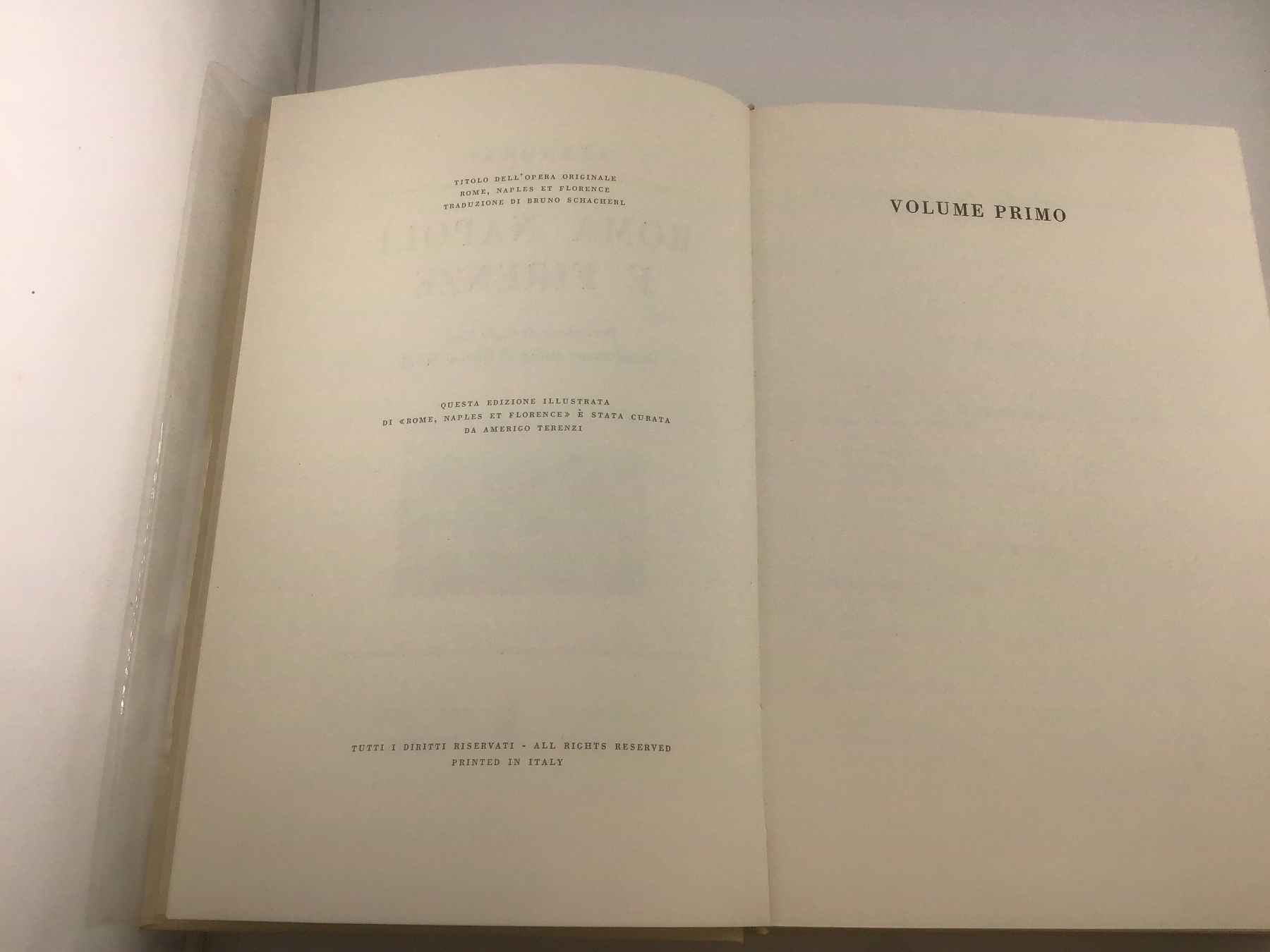 Libri: Stendhal, Roma Napoli e Firenze, Parenti Editore, 1960 – Nuovo (secondo la descrizione) da Nods venduto da loredana18 4