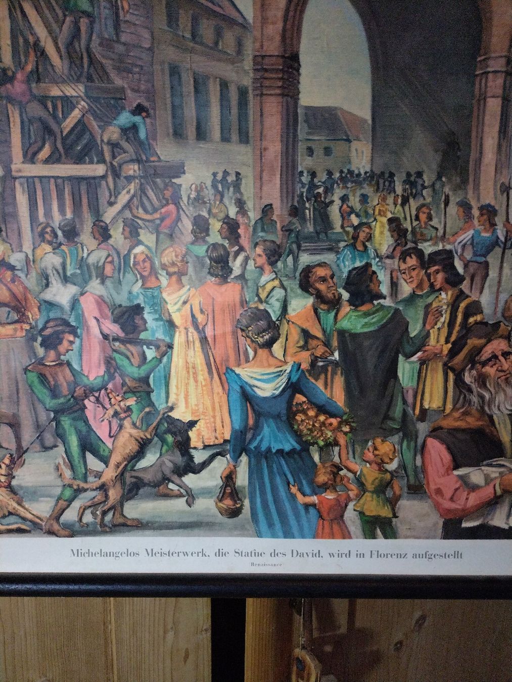 Foto & Immagini: Renaissance, Michelangelo David, Schul-Bild – Usato da Brugg AG venduto da matejR 3