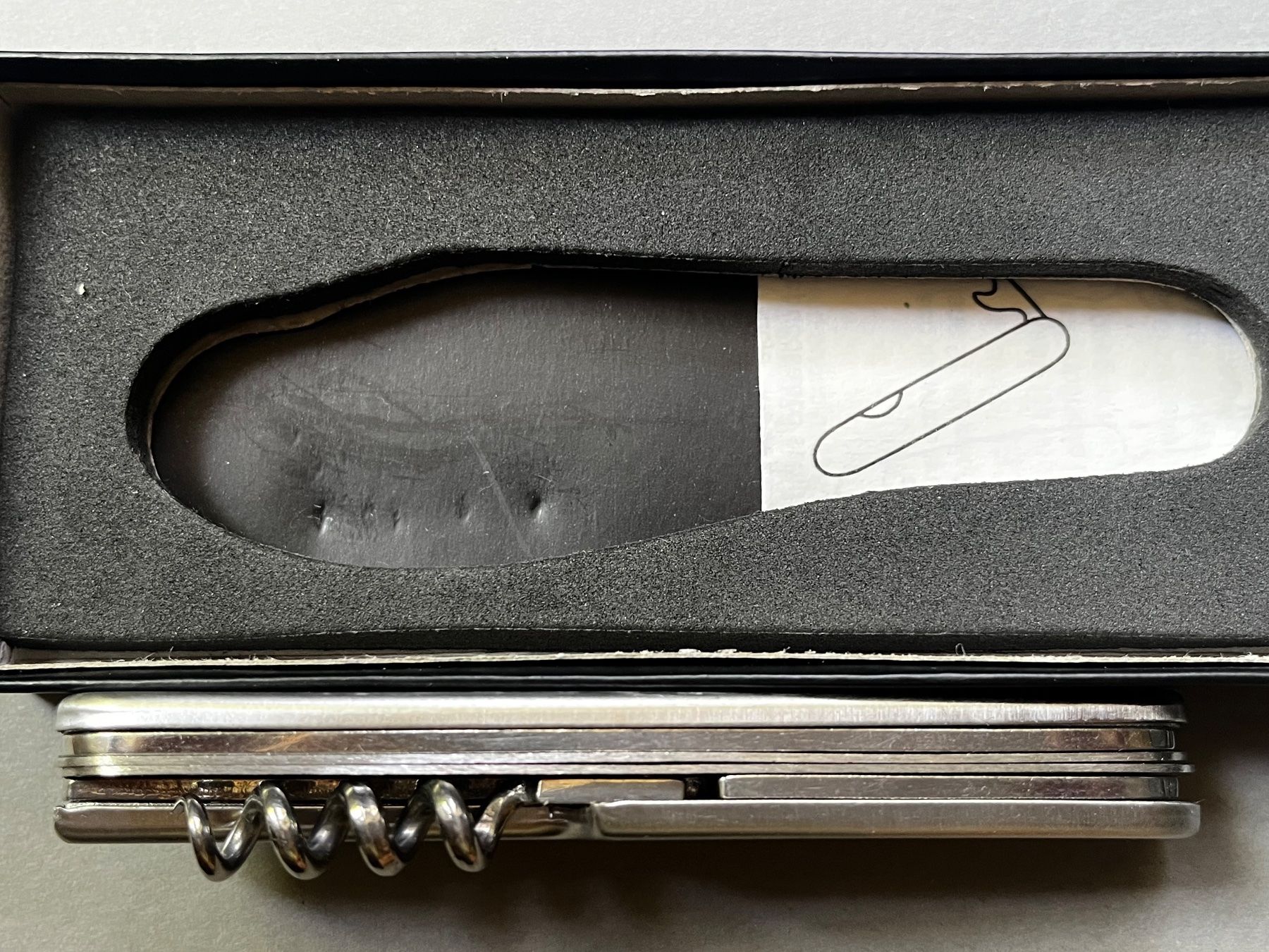 Mammut Coltelli tascabile: Mammut 99 mm Sckmesser/Besteck – Nuovo e nell'imballaggio originale da Zürich venduto da FV.vintage 7
