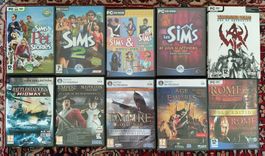 Lot 10 jeux PC