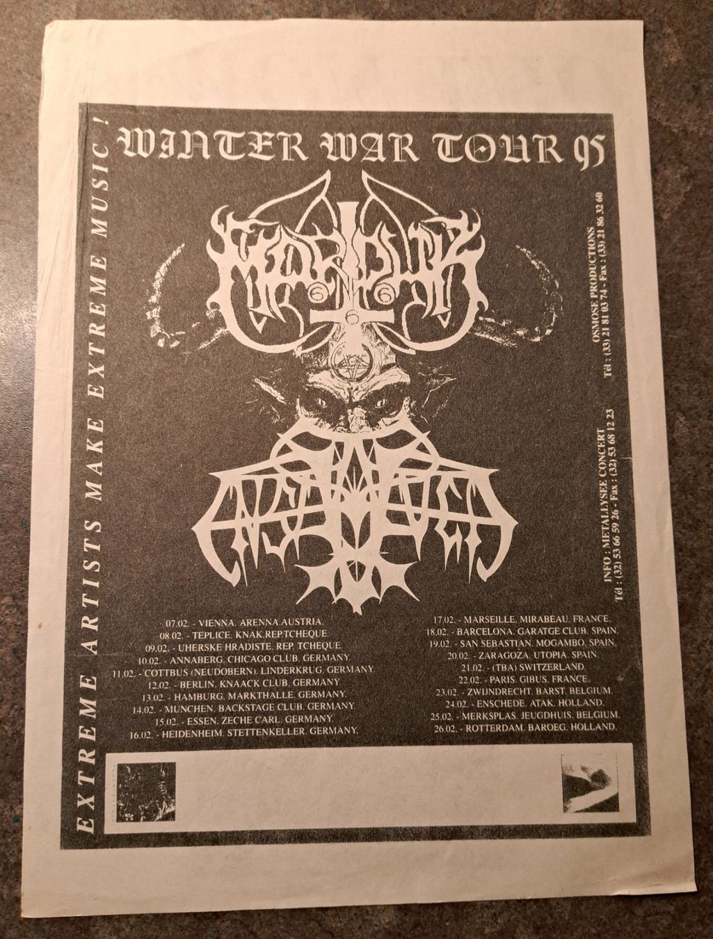 Schallplatten: Marduk - Opus Nocturne ORIGINAL Gatefold Osmose 1994 – Gebraucht aus Solothurn von Temple_of_Triton 5