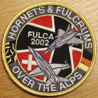 FULCA 2002 Meiringen, Hornets + Fulcrums over the alps