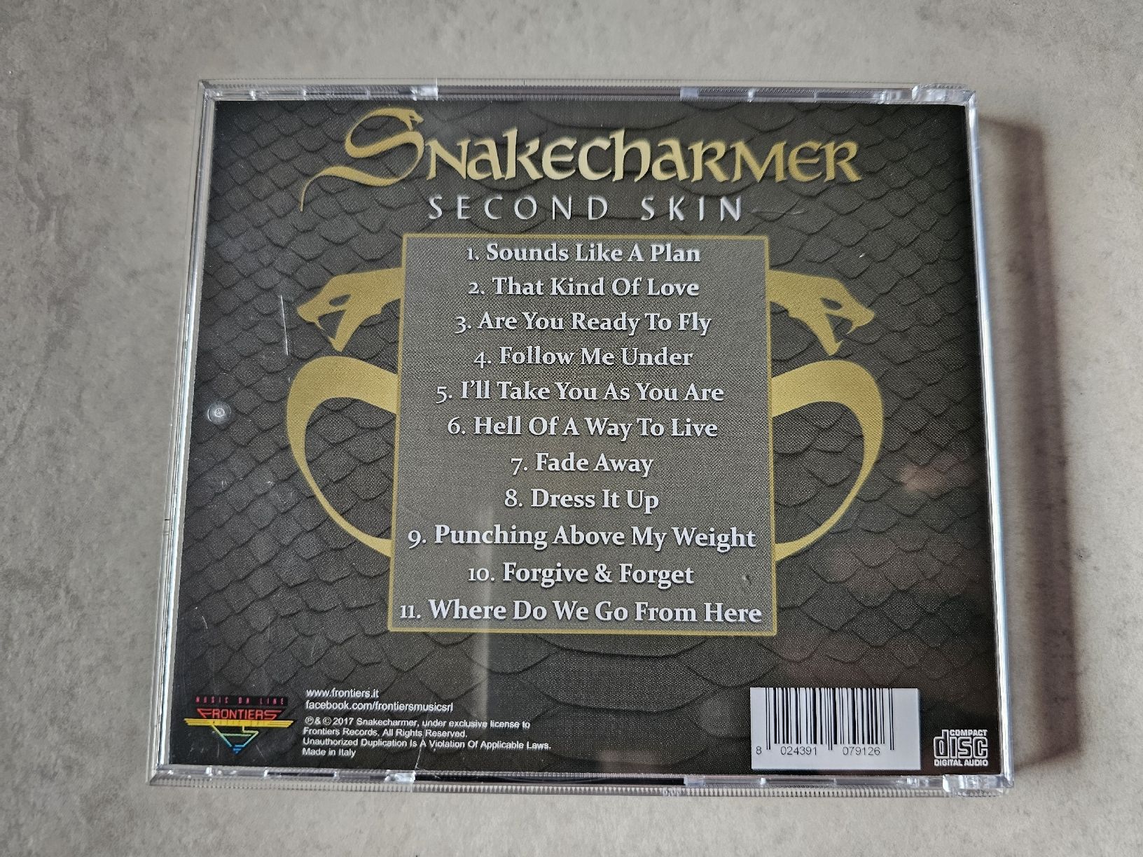 CDs: Snakecharmer  -  Second Skin – Gebraucht aus Schneisingen von backstore24 1