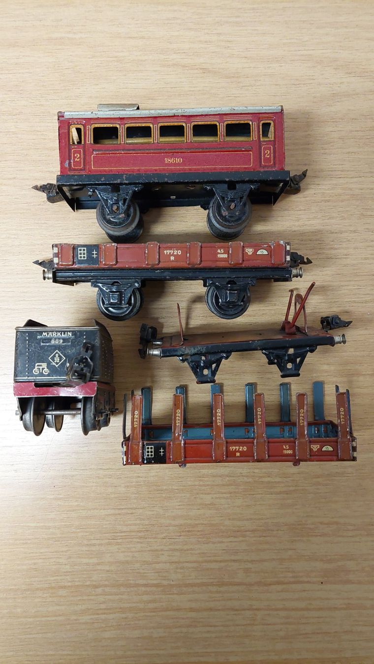 Modellini di ferrovie: Tinplate Bastelware Spur 0 – Difettoso da Wädenswil venduto da Frosch33 9