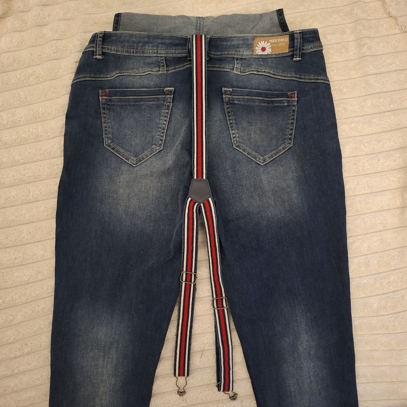 Jeans: Salopette en Jeans MULTIBLU - Taille 44 – Usato da Le Locle venduto da QualiteExpress 8
