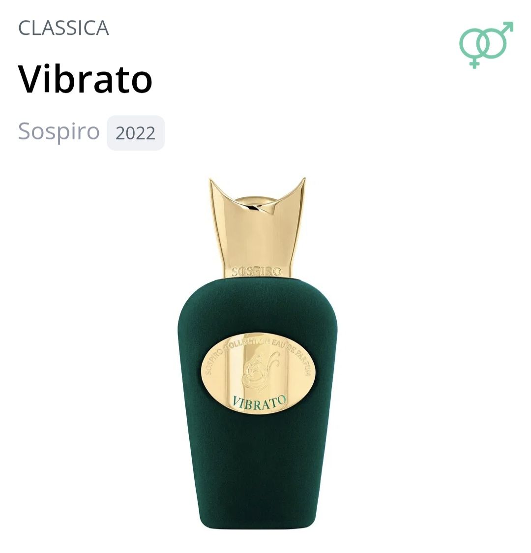 Parfum & Eau de Toilette: 2 ml VIBRATO SOSPIRO ABFÜLLUNG – Neu (gemäss Beschreibung) aus St. Gallen von CaliSunshine 2