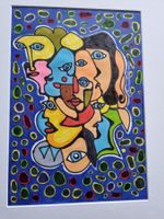 Edgar Baltensperger ORIGINAL  MISCHTECHNIK ACRYL SIGNIERT