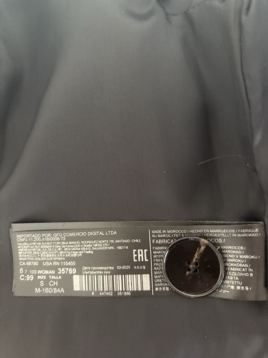 Mango Vestes: Mango Blazer Jacke Gr S Zebra – Neuf (Voir description) à Embrach par Dmoney 4