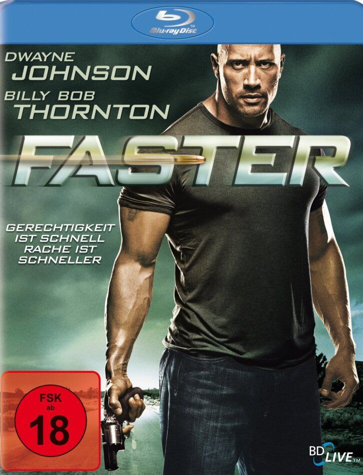 Tutti i DVDs: Faster (2010) Dwayne THE ROCK Johnson/Billy Bob Thornton/BD – Usato da Volketswil venduto da cinephilia