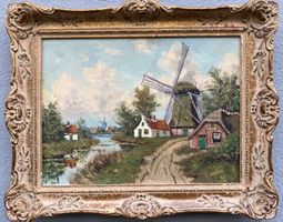 Gemälde Öl a. Lwd. signiert 40x50cm