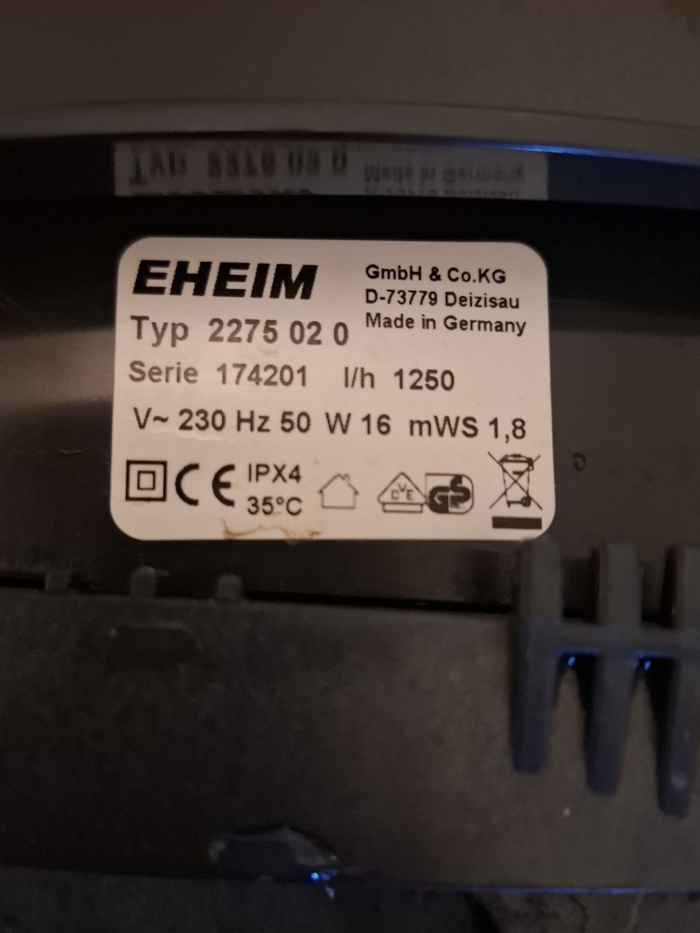 Eheim Filter: Aussenfilter Eheim Professionel 4+ 600 Typ 2275 – Gebraucht aus Wikon von Sandro065 1