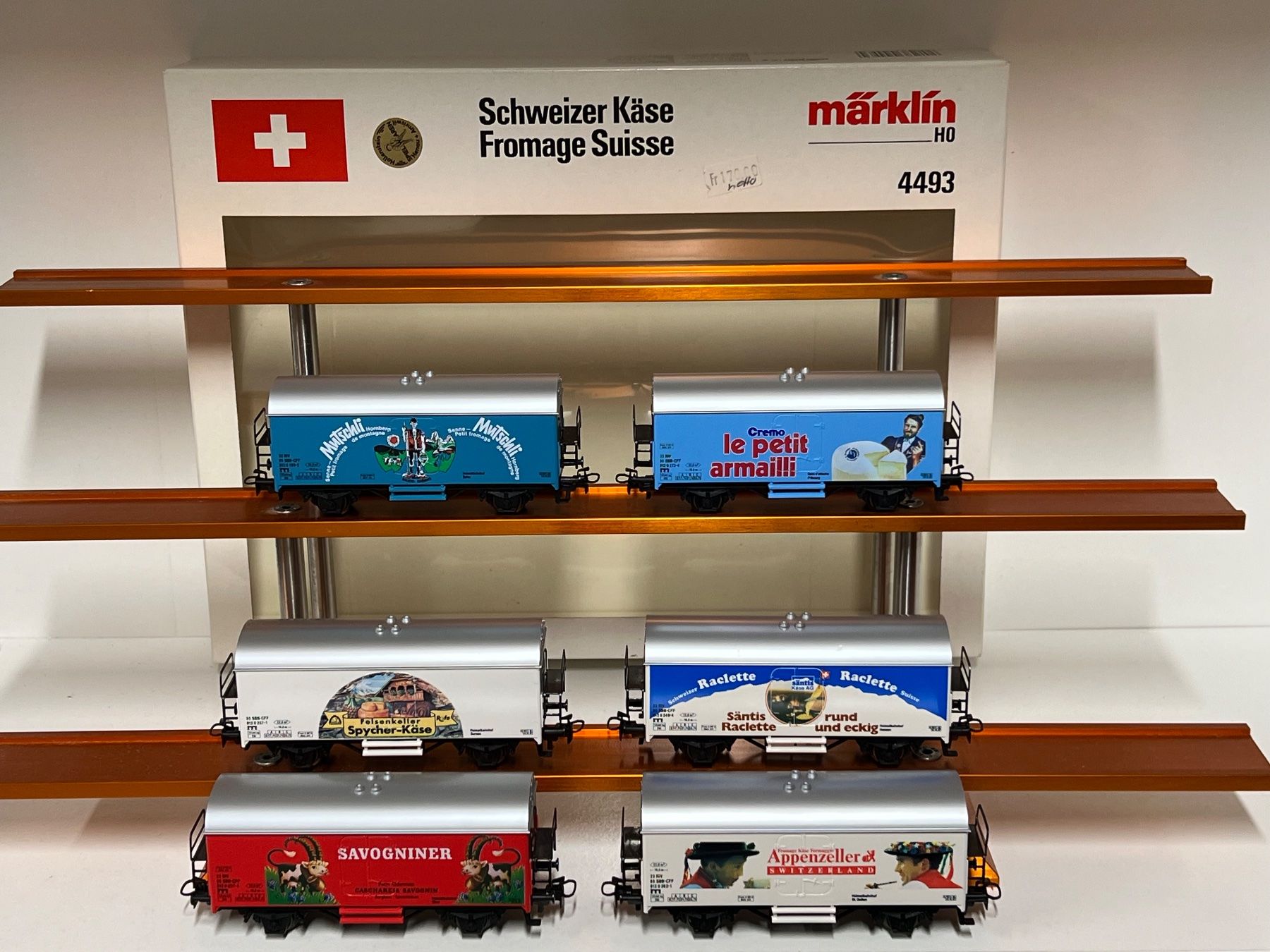 Märklin Modellini di ferrovie: Märklin 4493 Schweizer Käse  H0 AC – Usato da Geroldswil venduto da TopTrain54