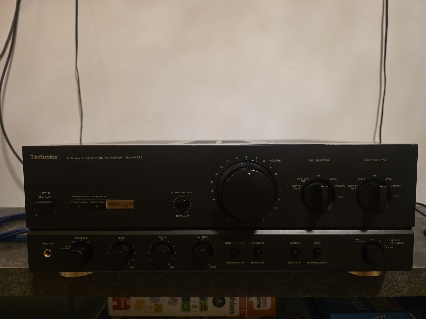 Technics Amplificatori: Technics SU-VX820 Verstärker – Usato da Root venduto da dam_k55b