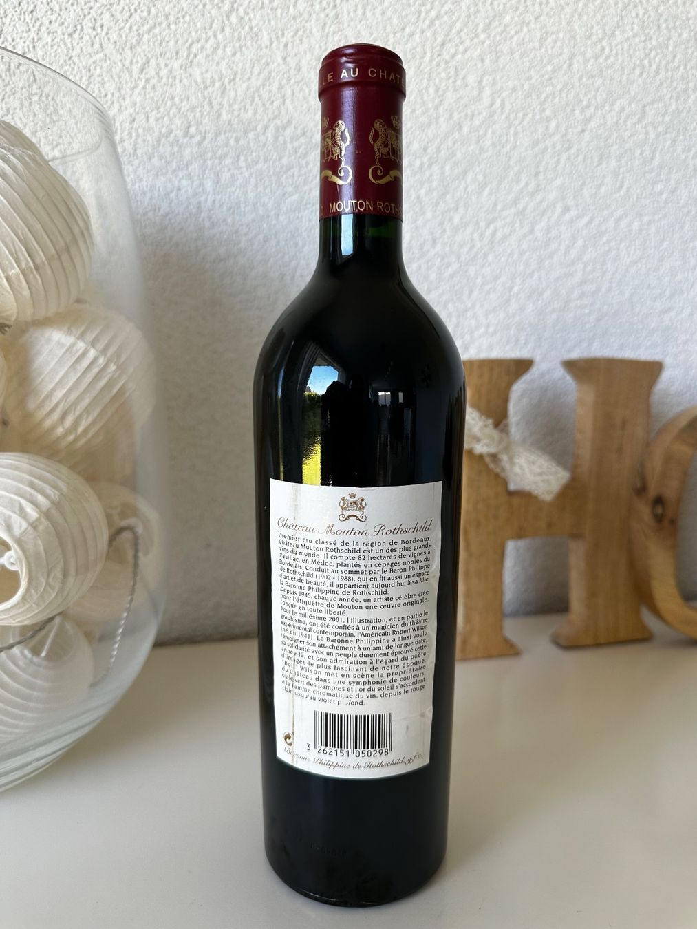 Mouton Rothschild Vino: Château Mouton Rothschild 2001 – Nuovo (secondo la descrizione) da Yens venduto da Rilou80 5